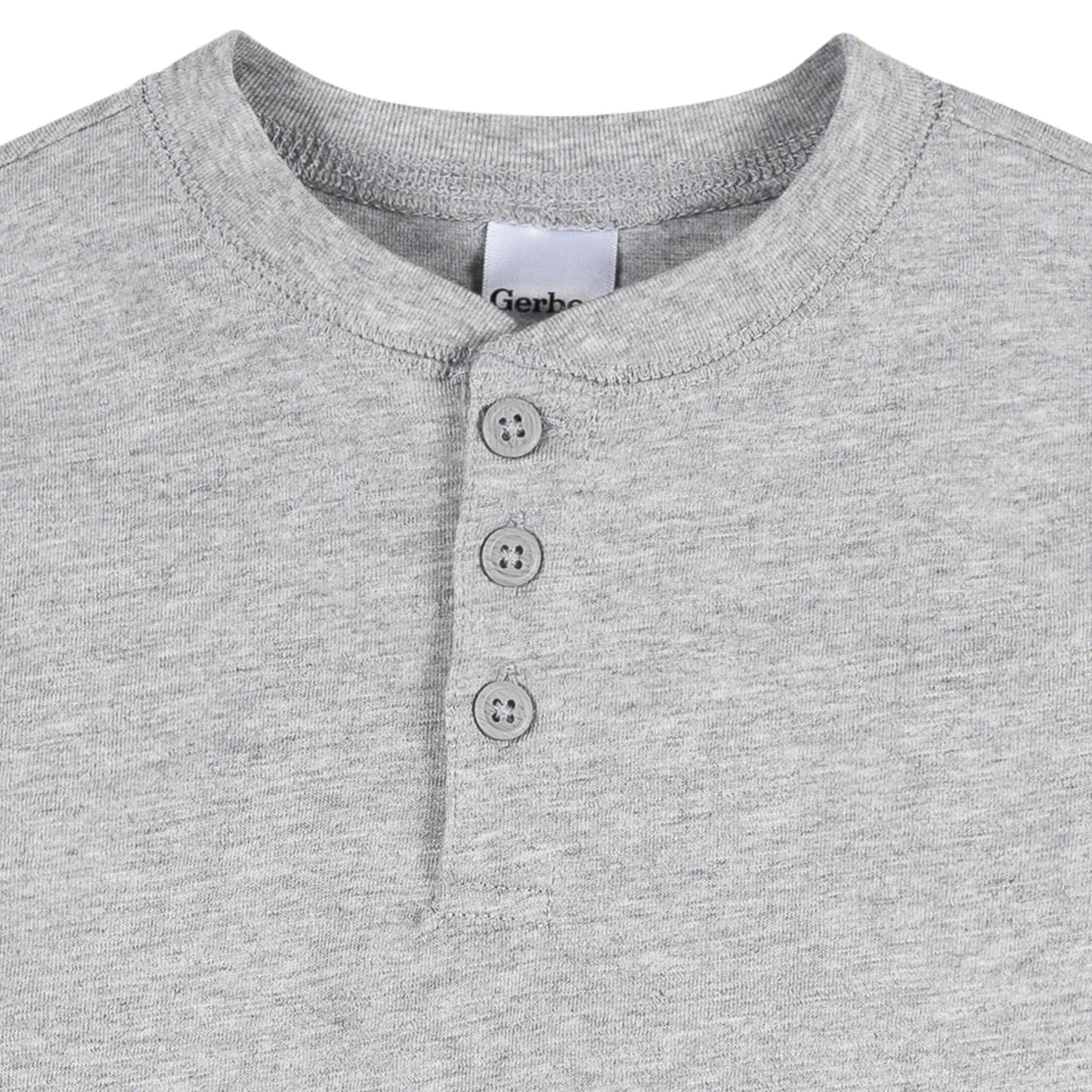 3-Pack Boys B/W/G Long Sleeve Shirts