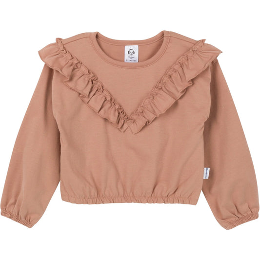 3-Piece Tan Floral Tops and Pants