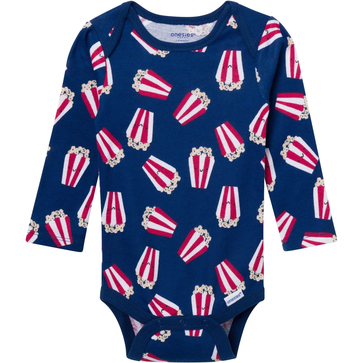 4-Piece Baby Best Popcorn Day Onesies⁠® Bodysuits
