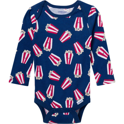 4-Piece Baby Best Popcorn Day Onesies⁠® Bodysuits
