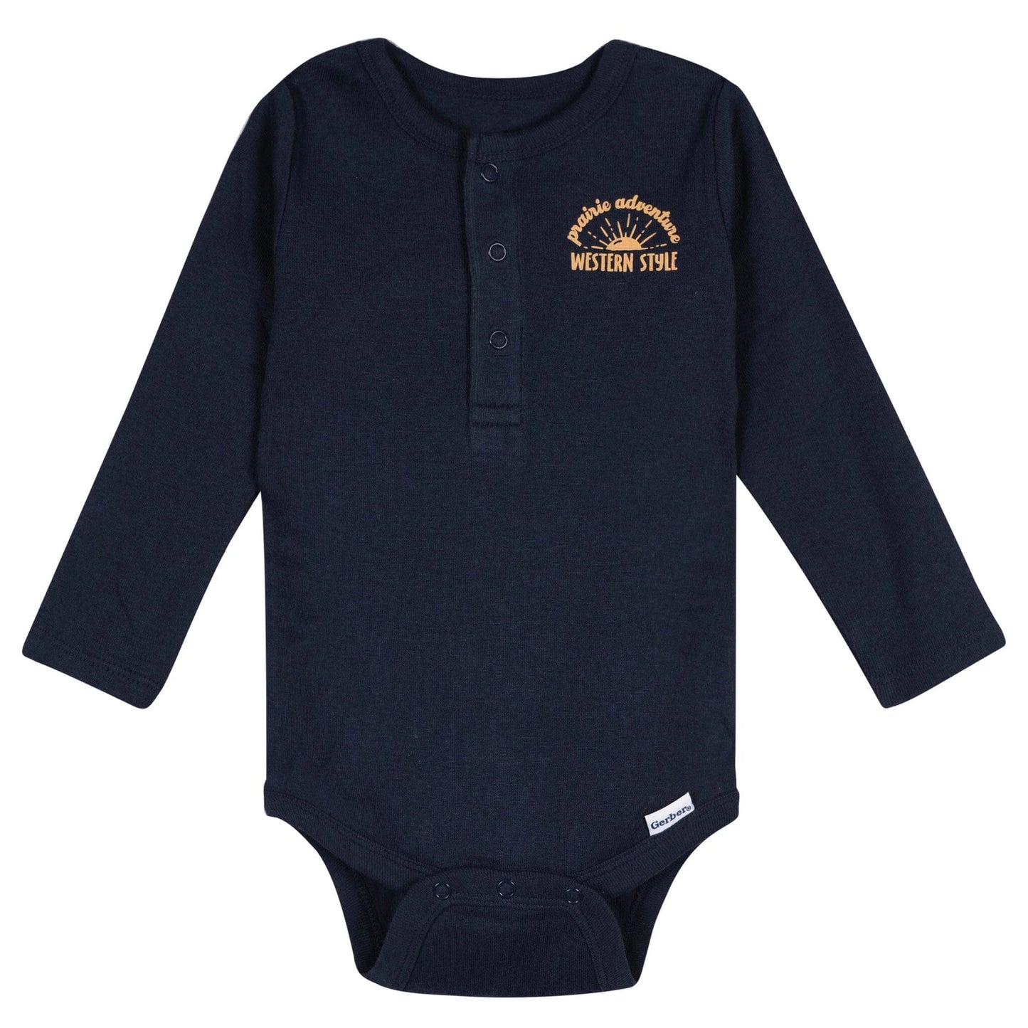5-Pack Baby Boys Buffalo Long Sleeve Bodysuits