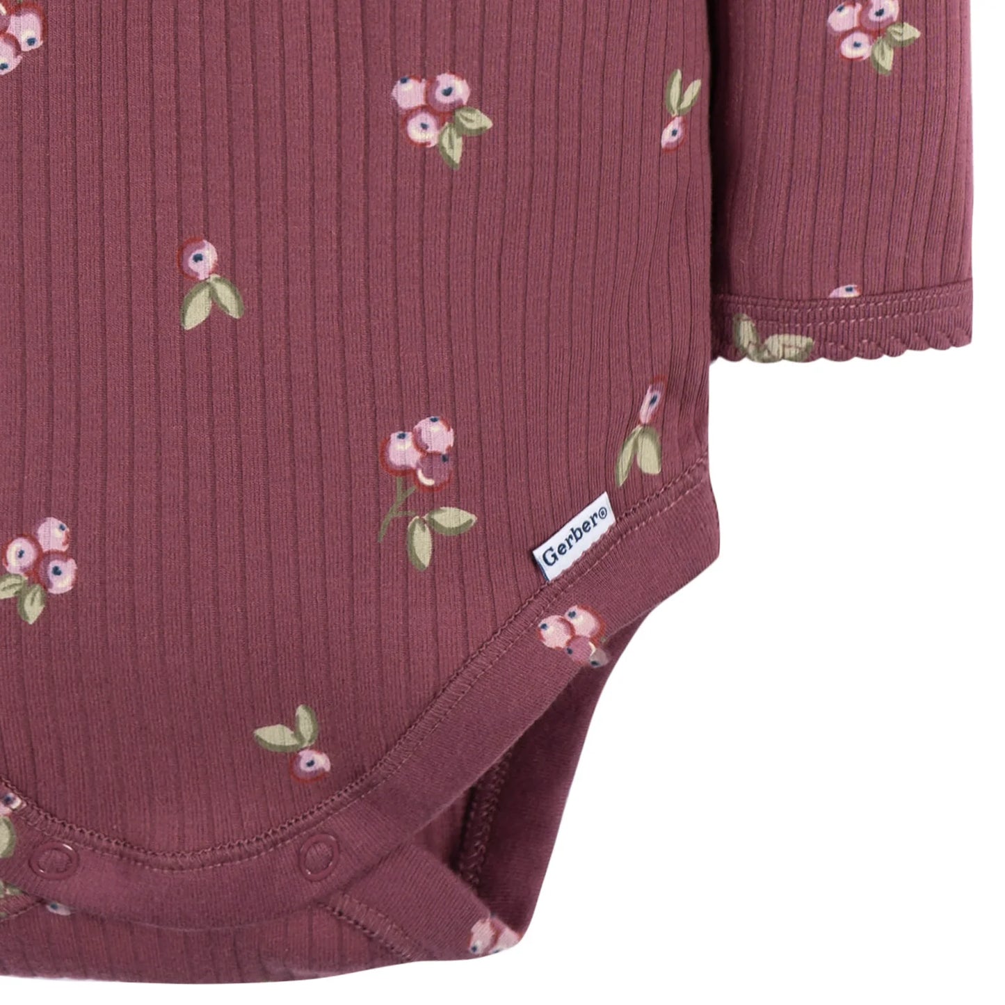 2-Pack Baby Girls Berries Onesies⁠® Bodysuits