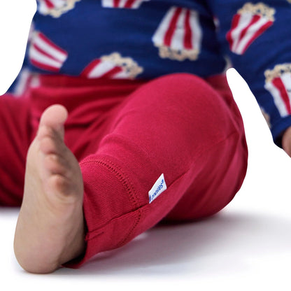 4-Piece Baby Best Popcorn Day Onesies⁠® Bodysuits