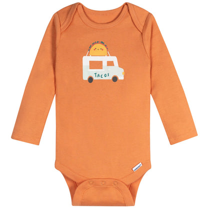 6-Pack Baby Long Sleeve Onesies® Bodysuits