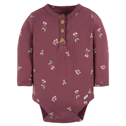 2-Pack Baby Girls Berries Onesies⁠® Bodysuits